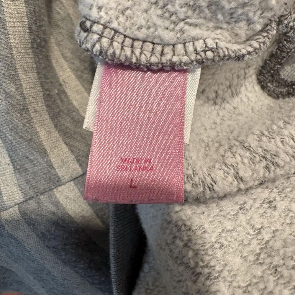 Texas Longhorns Sweatshirt Womens Large Gray NCAA Football PINK Victoria's - Picture 5 of 6